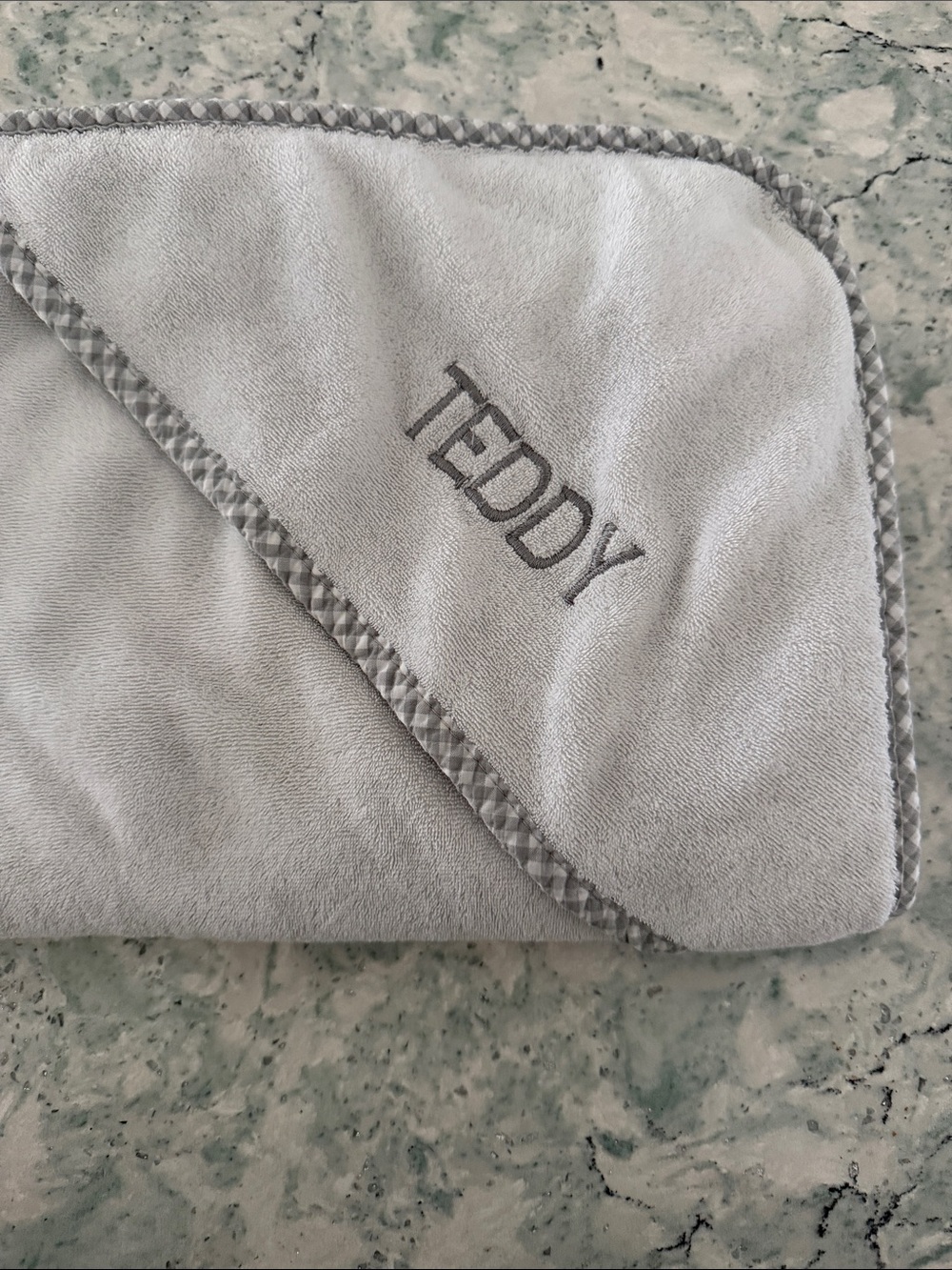 Pottery Barn Kids Hooded Baby Towel  'TEDDY'